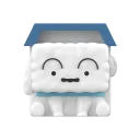 POP MART-Crayon Shinchan POP CUBE-2 Series Figures - Shiro