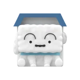 POP MART-Crayon Shinchan - Colección"POP CUBE-2"Figuras - Shiro
