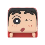 POP MART-Crayon Shinchan - Colección"POP CUBE-2"Figuras - Cheeky Shinchan
