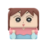 POP MART-Crayon Shinchan - Colección"POP CUBE-2"Figuras - Misae Nohara