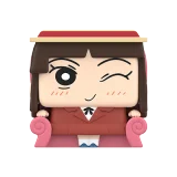 POP MART-Crayon Shinchan - Colección"POP CUBE-3"Figuras - Ai Suotome