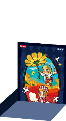 MOLLY 20th Anniversary Series 1/8 Action Figure|POP MART US Official