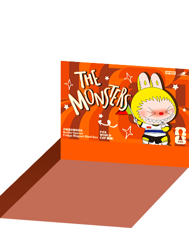 POP NOW:THE MONSTERS × FIFA SERIES - Bottle Opener Fridge Magnet