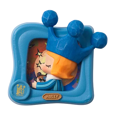 POPMART MOLLY シークレット Cuddle You to Sleep POP NOW:MOLLY Scenery Along the Way Series - Fridge Magnet Blind