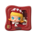 POP MART-MOLLY Scenery Along the Way Series - Fridge Magnet Blind Box - Red Roofed Cottage