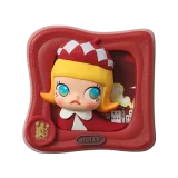POP MART-MOLLY Scenery Along the Way Series - Fridge Magnet Blind Box - Red Roofed Cottage