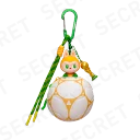 POP MART-THE MONSTERS × FIFA SERIES - Football-shaped Mini Bag Blind Box - Crowning Moment（Secret）