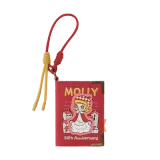 POP MART-MOLLY - Colección"Paisaje en el trayecto"Mini Bolsas de Álbum Conmemorativo" en Cajas Misteriosas - Cabaña de Tejado Rojo