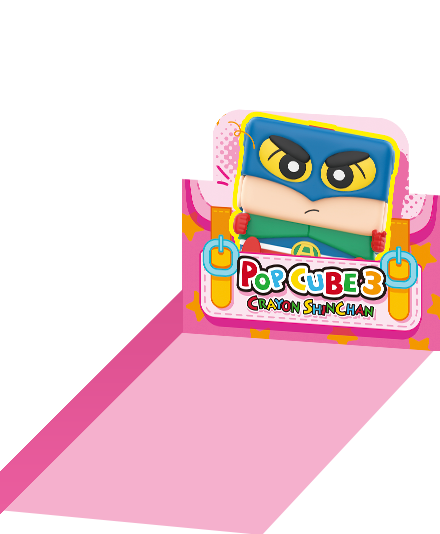 POP NOW:クレヨンしんちゃん POP CUBE-3シリーズ - POP MART (Japan)