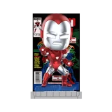 POP MART-Marvel Iron Man: A Journey Through Armors Series Figures - Silver Centurion Iron Man