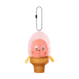 POP MART-MOON GELATO Series-Ice Cream Plush Pendant Blind Box (Overseas Ver.) - Strawberry Guava Gelato