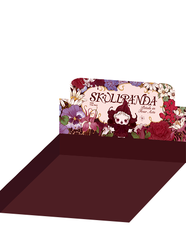 POP NOW:SKULLPANDA Petals in Four Acts Series Fridge Magnet - POP