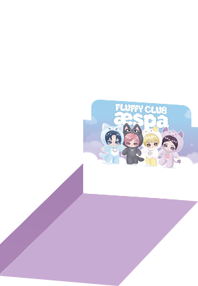 POP NOW:aespa Fluffy Club Series Vinyl Plush Doll Pendant - POP
