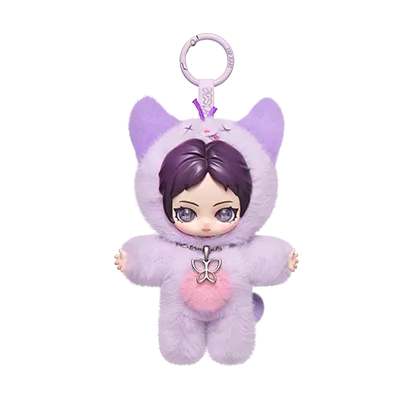 POP NOW:aespa Fluffy Club Series Vinyl Plush Doll Pendant - POP