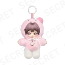 POP MART-aespa Fluffy Club Series Vinyl Plush Doll Pendant - JeIIy MUNGTAENGI(WINTER VER.)（Secret）