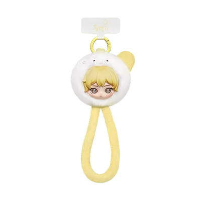 POP NOW:aespa Fluffy Club Series Phone Lanyard - POP MART (United