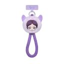 POP MART-aespa Fluffy Club Series Phone Lanyard - FIuffy RWE(NINGNING VER.)