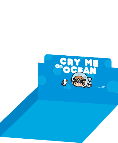 POP NOW:CRYBABY Cry Me An Ocean Series Fridge Magnet - POP MART